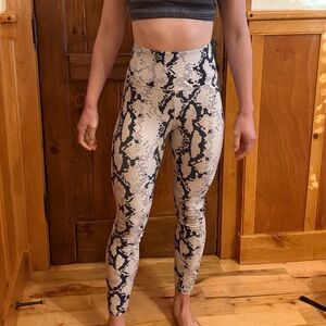 Marshalls Snakeskin Print High-Waisted Leggings